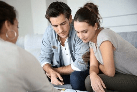Ashton-estate-sales-mendon-massachusetts-free-consultation-client-meeting Ashton Estate Sales Garage Cleanups Couple Getting Quote